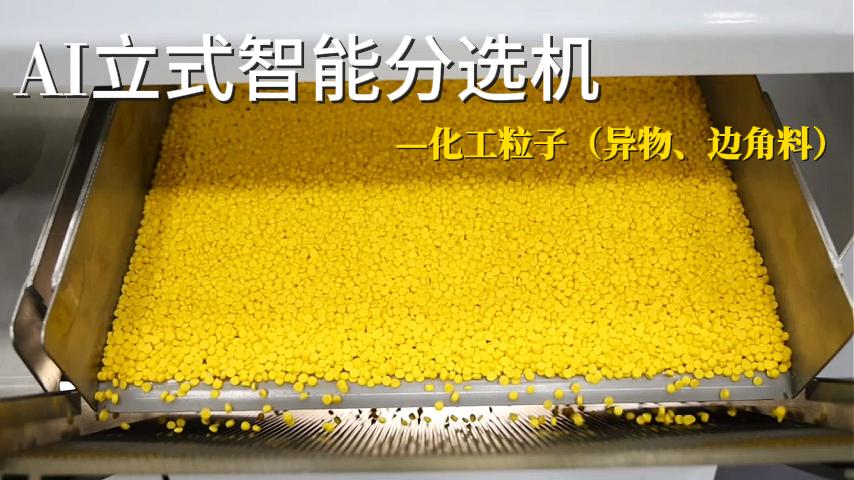 AI立式智能分选机-工业粒子（异物、边角料)